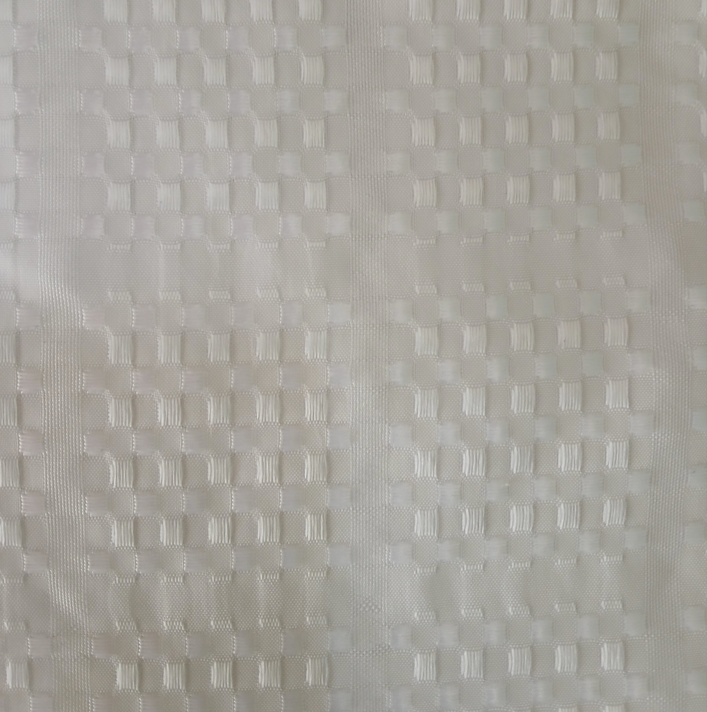 Checkered Pattern Shower Curtain - Picture 6 of 6